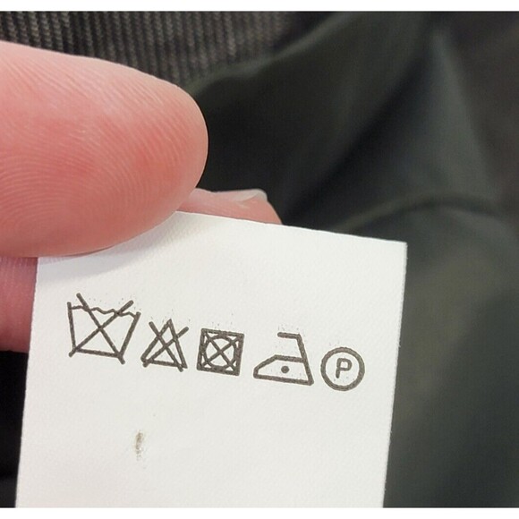 Marc Aurel Charcoal Grey Corduroy Basic Jacket Coat Women's Size 38 Lightweight - Picture 8 of 8